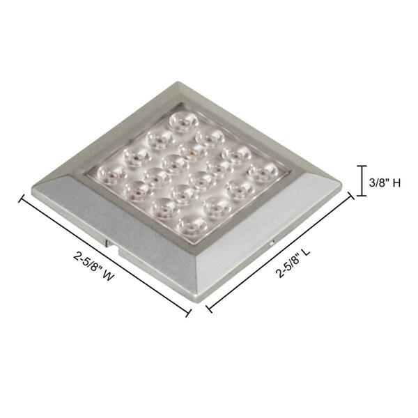 Jesco Lighting Group 24 in. LED Round 45 deg Surface - Silver SD123CV4550-S